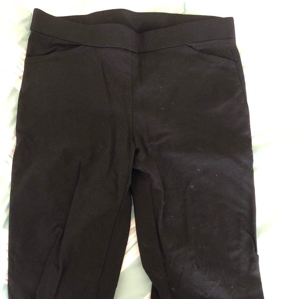 Black pants skinny